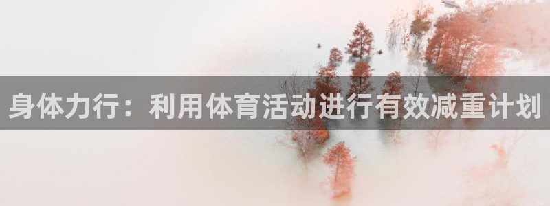 身体力行：利用体育活动进行有效减重计划