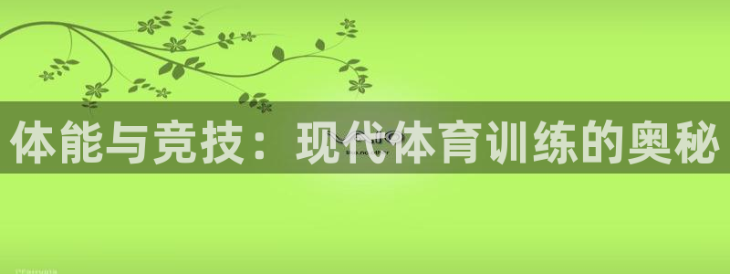 体能与竞技：现代体育训练的奥秘